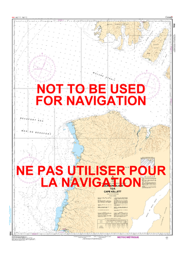 Eglington Island to/à Cape Kellett Canadian Hydrographic Nautical Charts Marine Charts (CHS) Maps 7832