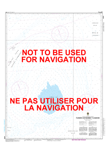 Flemish Cap / Bonnet Flamand Canadian Hydrographic Nautical Charts Marine Charts (CHS) Maps 8013