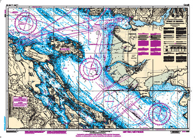 Nautical Instructional Chart 9996C