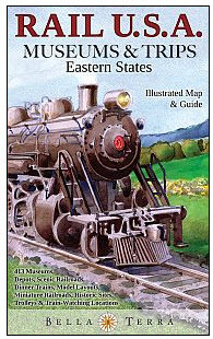 Railway Map Eastern USA
