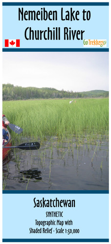 Nemeiben Lake to Churchill River Map - SYNTHETIC