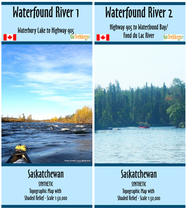 Waterfound River Map Set - SYNTHETIC