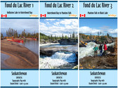 Fond du Lac River Map Set - SYNTHETIC