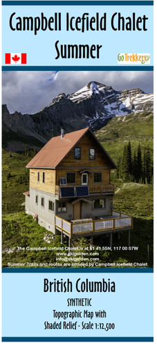 Campbell Icefield Chalet - Summer 1:12,500 - SYNTHETIC