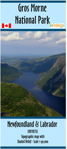 Gros Morne National Park Map - SYNTHETIC