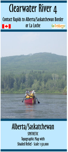 Clearwater River 4 - Contact Rapids to Alberta/Saskatchewan Border or La Loche - SYNTHETIC