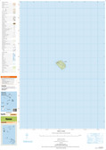 Topographic map of the Nasau in the Pacific at scale 1:25,000 by the NZ government