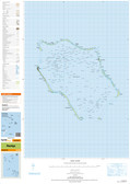 Topographic map of the Penrhyn in the Pacific at scale 1:25,000 by the NZ government