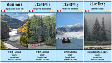Stikine River Map Set - SYNTHETIC