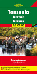 Tanzania Travel Map