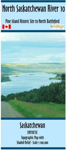 North Saskatchewan River 10 - Pine Island Historic Site to North Battleford - SYNTHETIC