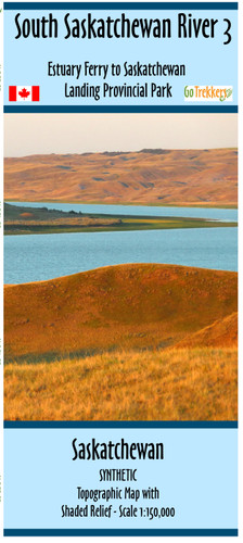 South Saskatchewan River 3 - Estuary Ferry to Saskatchewan Landing Provincial Park - SYNTHETIC