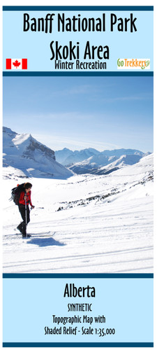 Banff National Park: Skoki Area - Winter Recreation - SYNTHETIC