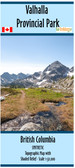 Valhalla Provincial Park map - SYNTHETIC