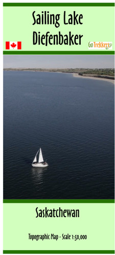 Sailing Lake Diefenbaker