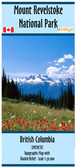 Mount Revelstoke National Park map Canada - SYNTHETIC