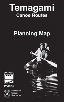 Temagami Canoe Routes Planning Map
