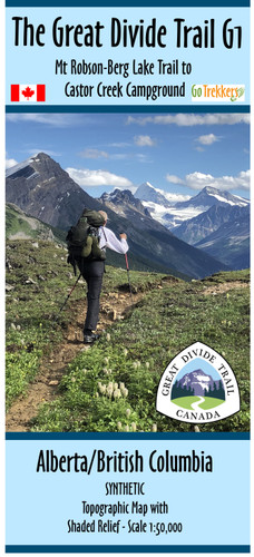 The Great Divide Trail G1: Mt Robson-Berg Lake Trail to Castor Creek Campground - SYNTHETIC