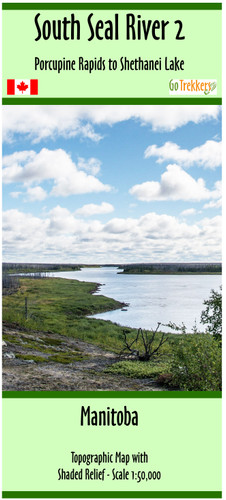 South Seal River 2 - Porcupine Rapids to Shethanei Lake map