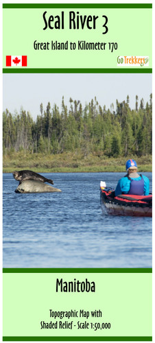 Seal River 3 - Great Island to Kilometer 170 map