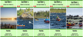Seal River Map Set - Shethanei Lake to Hudson Bay Coast (5 maps)