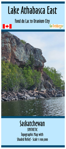 Lake Athabasca East - Fond du Lac to Uranium City - SYNTHETIC