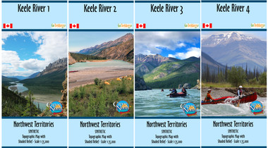 Keele River Map Set - SYNTHETIC