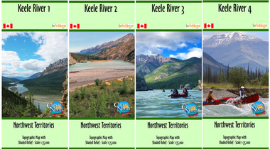 Keele River Map Set
