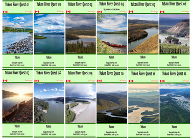 Yukon River Quest Map Set