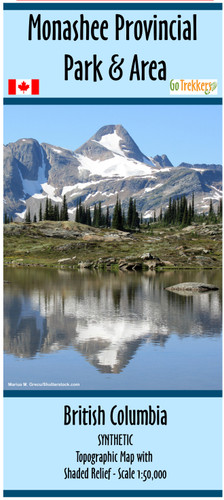 Monashee Provincial Park & Area - SYNTHETIC