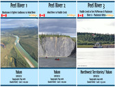 Peel River - Blackstone/Ogilvie River to Fort McPherson & Mackenzie River 6 - Mackenzie Delta map Set - SYNTHETIC