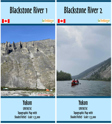 Blackstone River - Dempster Highway to Peel River Confluence - SYNTHETIC
