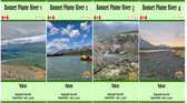 Bonnet Plume River - Bonnet Plume Lake & Duo Lake to Peel River set