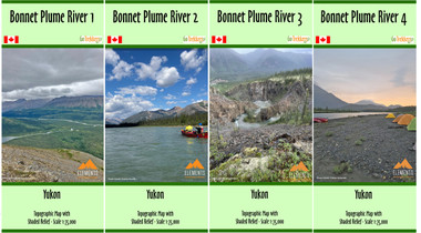 Bonnet Plume River - Bonnet Plume Lake & Duo Lake to Peel River set