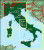 Freytag & Berndt’s large, double-sided road map of Italy at 1:600,000, with a separate booklet attached to the map cover providing street plans of the country’s 12 main cities plus an extensive index listing all localities with their postcodes. 

Bold relief shading with plenty of names of geographical features provides a good presentation of the country’s topography, both in the northern part where the coverage extends to include most of southern Switzerland and the Austrian Alps south of Innsbruck, and along the spine of the Apennines. 

Road network includes many small local roads, most with driving distances. Gradients are marked on steep roads. The railway network and ferry connections are included. Symbols highlight some places of interest, including national parks, but the map is basically designed to show the road network rather than the country’s great artistic and historical heritage. 

The map has latitude and longitude lines at intervals of 30’. Multilingual map legend includes English. 

A separate booklet attached to the map cover contains an index, listing all localities with their postcodes and providing street plans of Ancona, Bari, Cagliari, Bolzano, Florence, Genoa, Milan, Naples, Palermo, Rome, Turin and Venice.