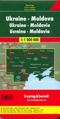Ukraine Moldova Travel Map