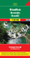 Croatia at 1:500,000 on an indexed road map from Freytag & Berndt, with more detailed mapping of popular coastal areas and 15 city centre street plans of its main towns and resorts. Bosnia-Herzegovina and most of Slovenia and Montenegro are included in the coverage. 

The main map is at 1:500,000 and shows the region’s topography by relief shading with plenty of names of mountain ranges. Colouring indicates forested areas and national parks are marked. Road network includes small local roads, many with driving distances, gives gradient marking on steep roads and highlights scenic routes. Ferry routes and railway lines are included and local airports are marked. Symbols mark various places of interest. Latitude and longitude lines are drawn at 30’ intervals. The accompanying index is in a separate booklet attached to the map cover. 

The booklet also includes city centre street plans of Croatia’s 15 main cities: Dubrovnik, Karlovac, Opatija, Osijek, Pula, Rijeka, Rovinj, Slavonski Brod, Sibenik, Split, Trojor, Umag, Varazdin, Zadar and Zagreb. 

The map also has four large panels covering the most popular sections of Croatia’s Adriatic coast at 1:275,000, providing more detailed coverage of the coast and the numerous islands. This mapping has latitude and longitude lines at 15’ intervals. 

Multilingual map legend includes English.