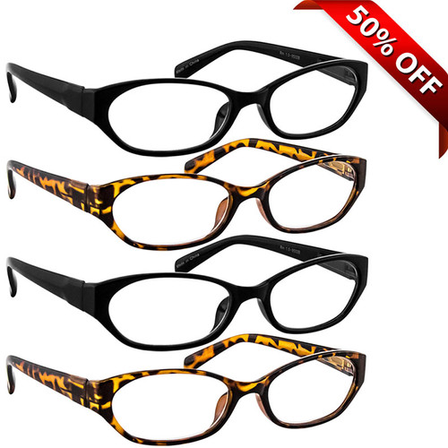 Reading Glasses Value 4 Pack