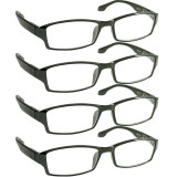 Reading Glasses 4 Pack - Wall Street Readers