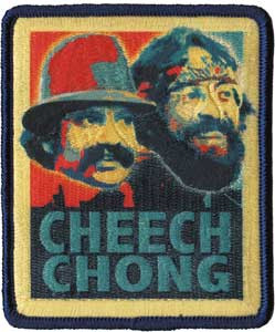 Cheech & Chong-Patch Chong Face Patch Brand New-approx 2"x3" 