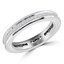 Princess Cut Diamond Full-Eternity Wedding Band Ring in White Gold - #HR10085-W