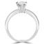 Marquise Cut Diamond Solitaire 6-Prong Engagement Ring in White Gold - #1504L-W-MQ
