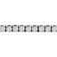 Round Cut Diamond 4-Prong Classic Tennis Bracelet in White Gold - #B424-W
