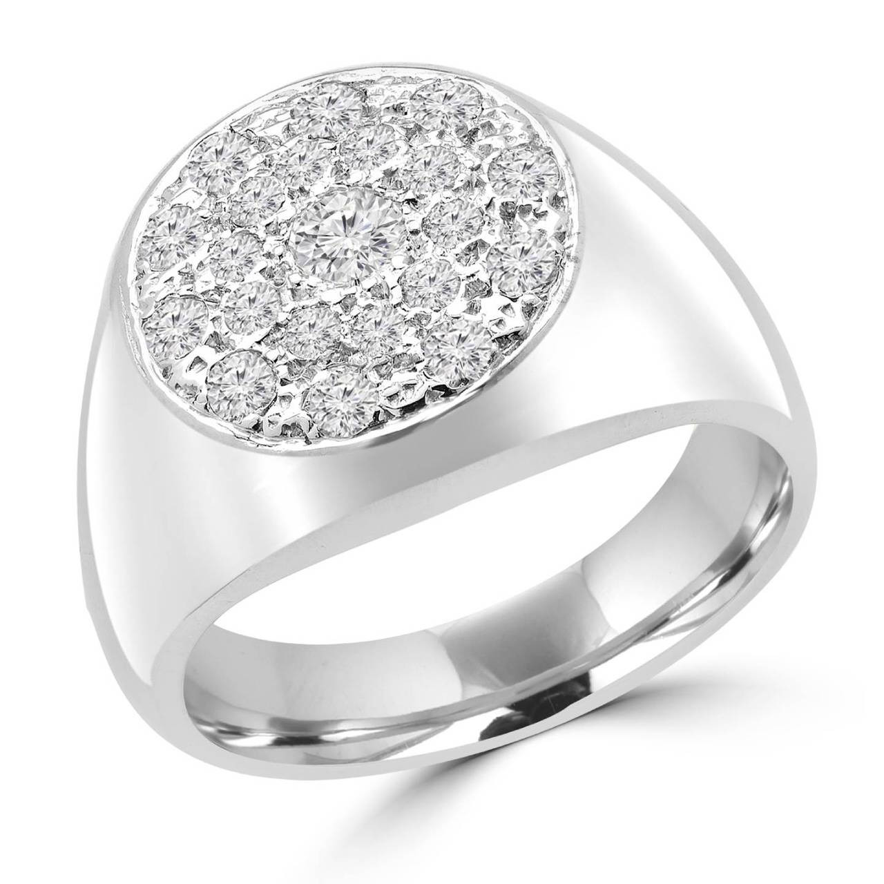 Mens Diamond Rings Bijoux Majesty