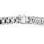 Radiant Cut Diamond Bar Set Tennis Bracelet in White Gold - #B-619-W