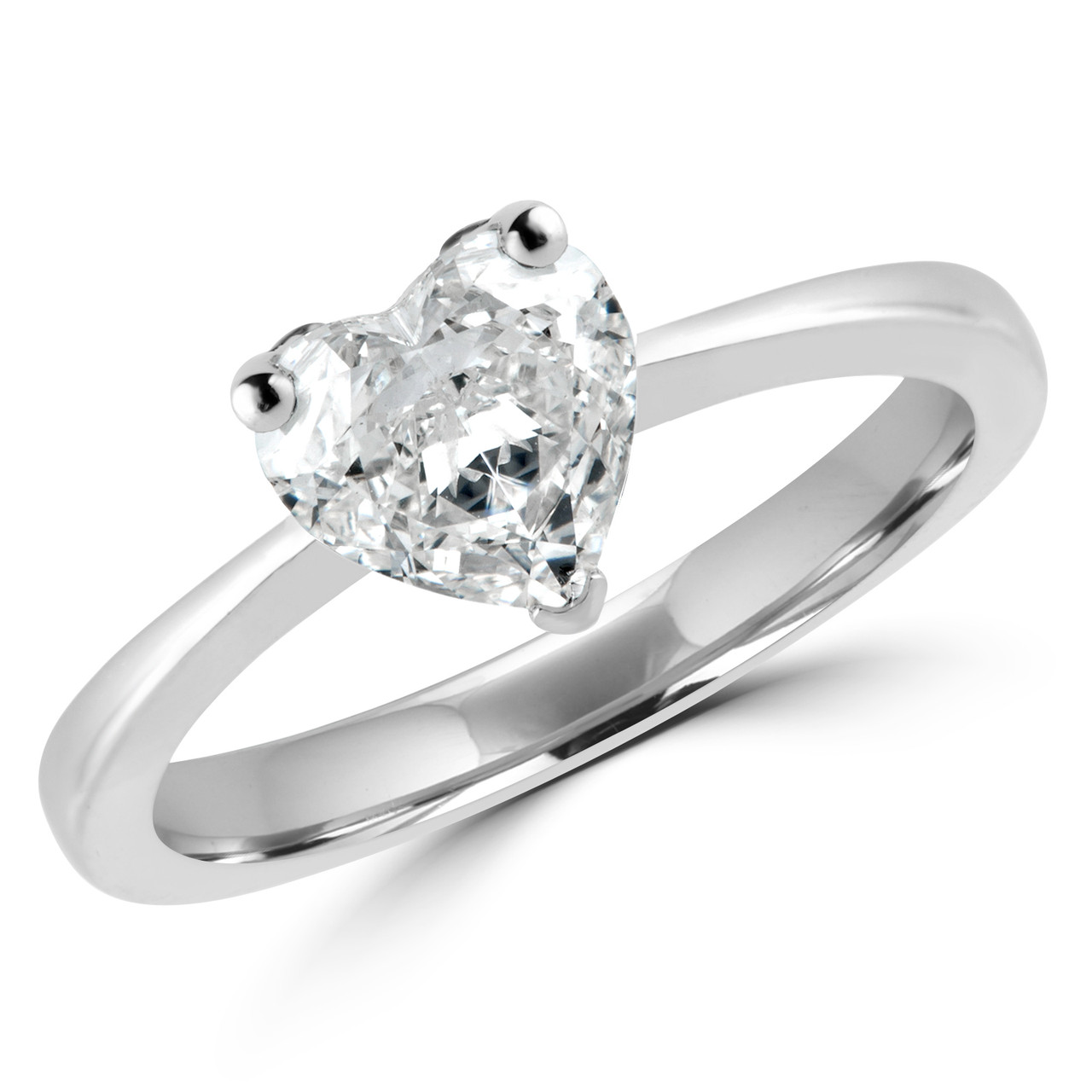 Diamond claddagh ring. 14K rose gold heart shaped diamond claddagh. – Irish  Jewelry Design