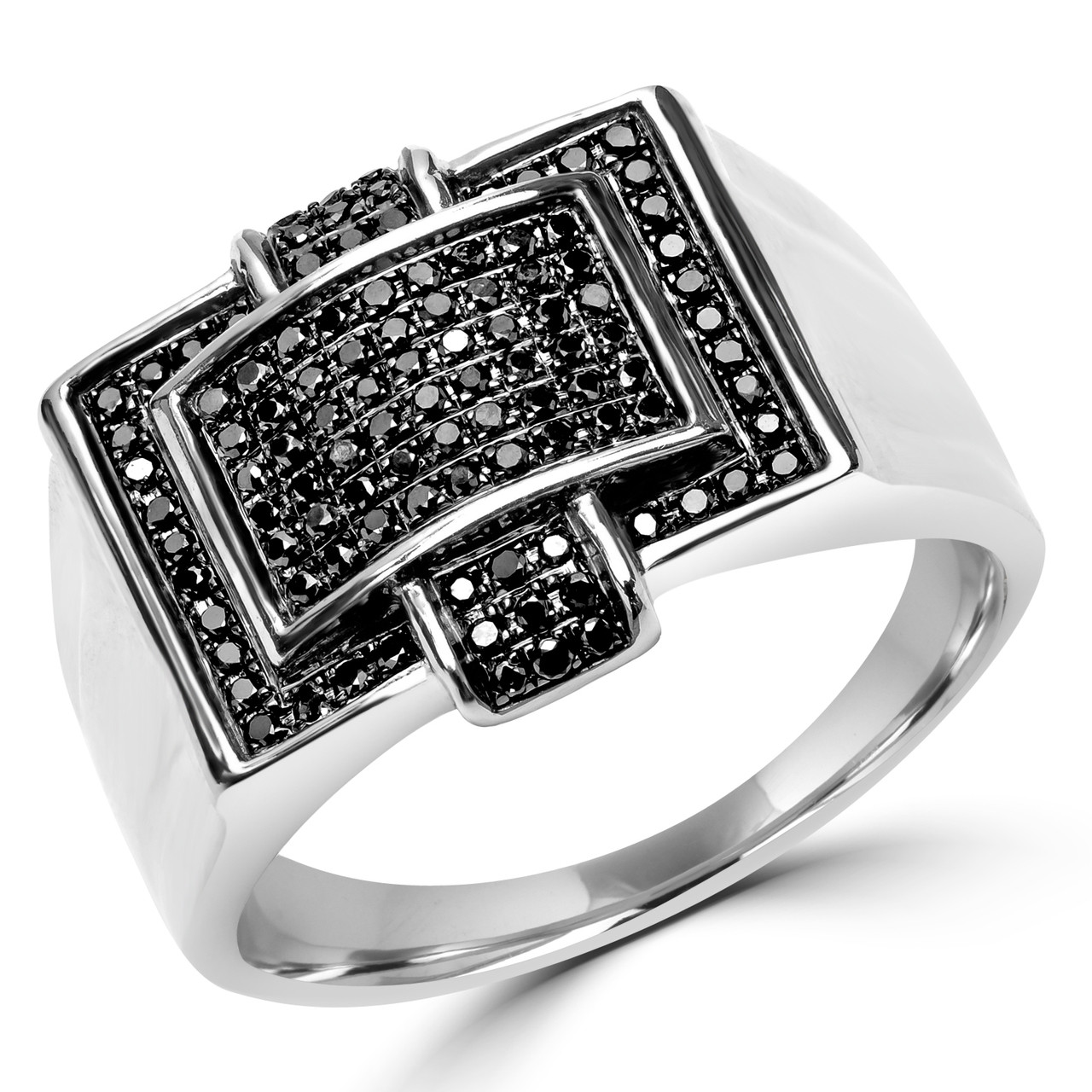 Mens Pave Ring Bijoux Majesty
