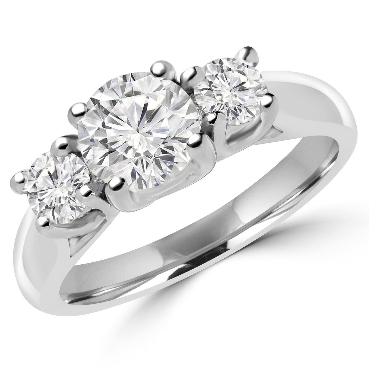Trellis Setting Engagement Ring Bijoux Majesty