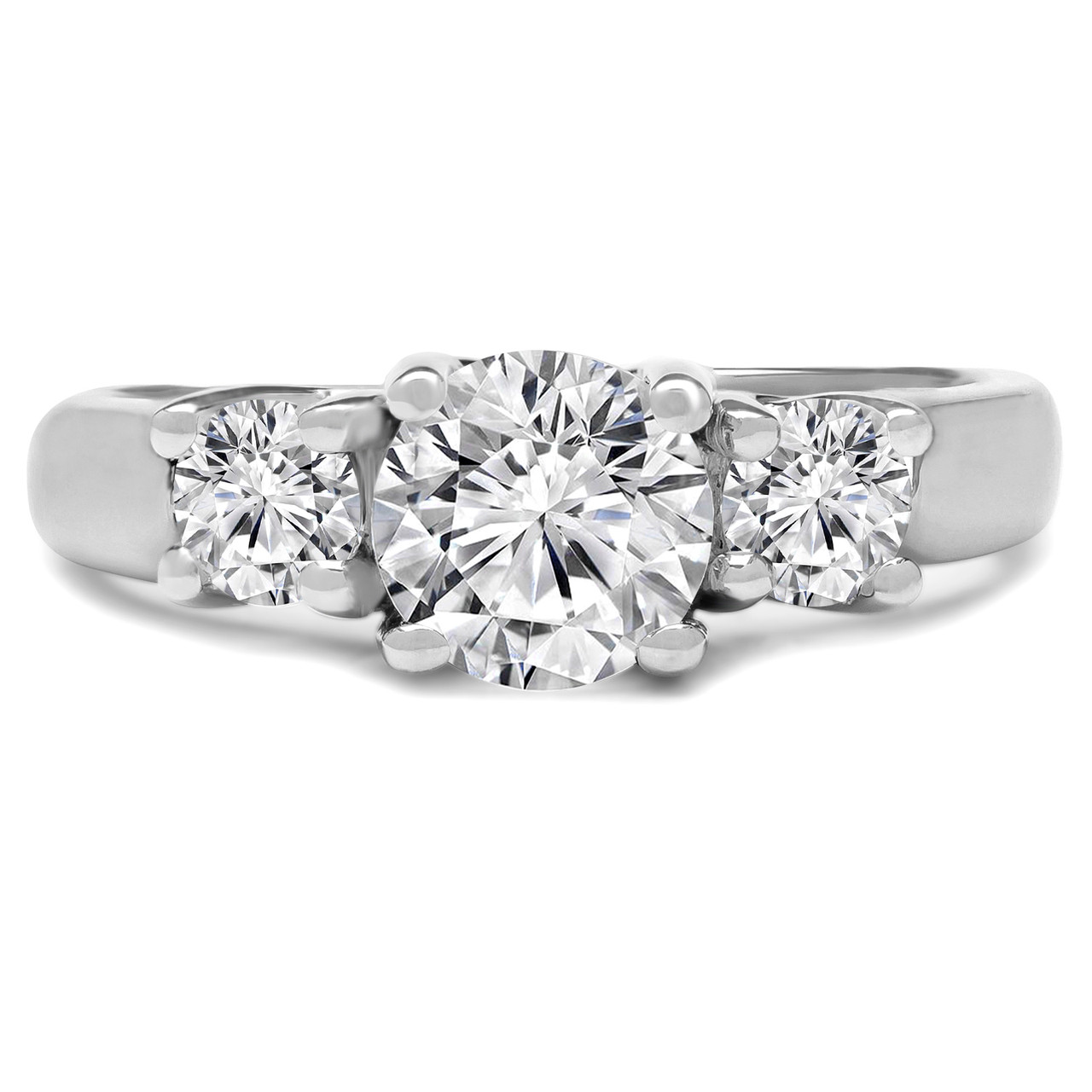 Trellis Setting Engagement Ring Bijoux Majesty