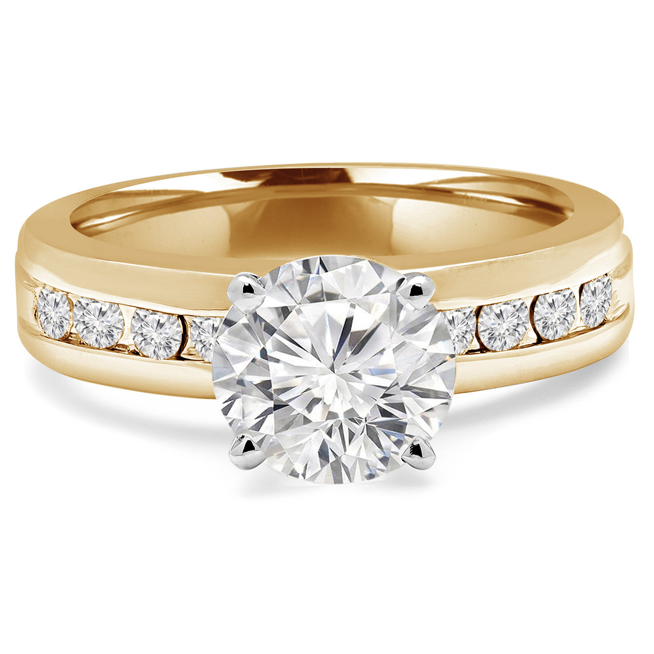 High Set Engagement Ring Bijoux Majesty